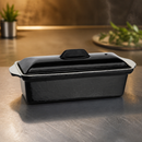Commercial Cast Iron Terrine Mould 1.3Ltr Black