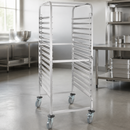 15 Level Commercial Gastronorm Racking Trolley with Castors