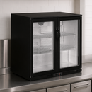 Commercial Back Bar Cooler 208L Capacity Hinged Doors