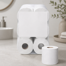 Commercial Mini Toilet Rolls 2-Ply White 12 Pack