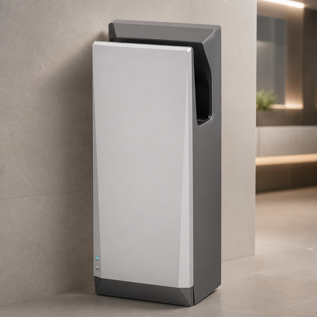 Commercial Slim Heated Hand Dryer with Adjustable Air Speed