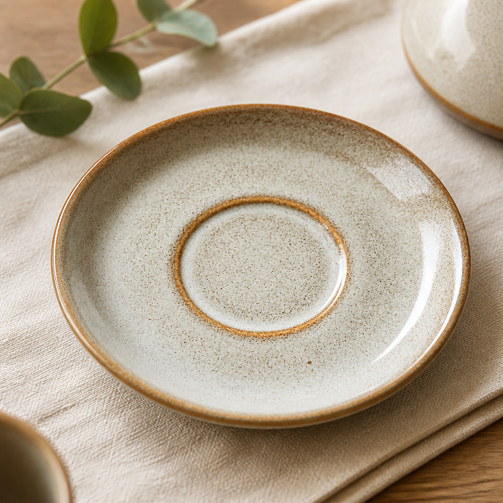 Commercial Vitrified China Saucers 154mm - 12 Pack