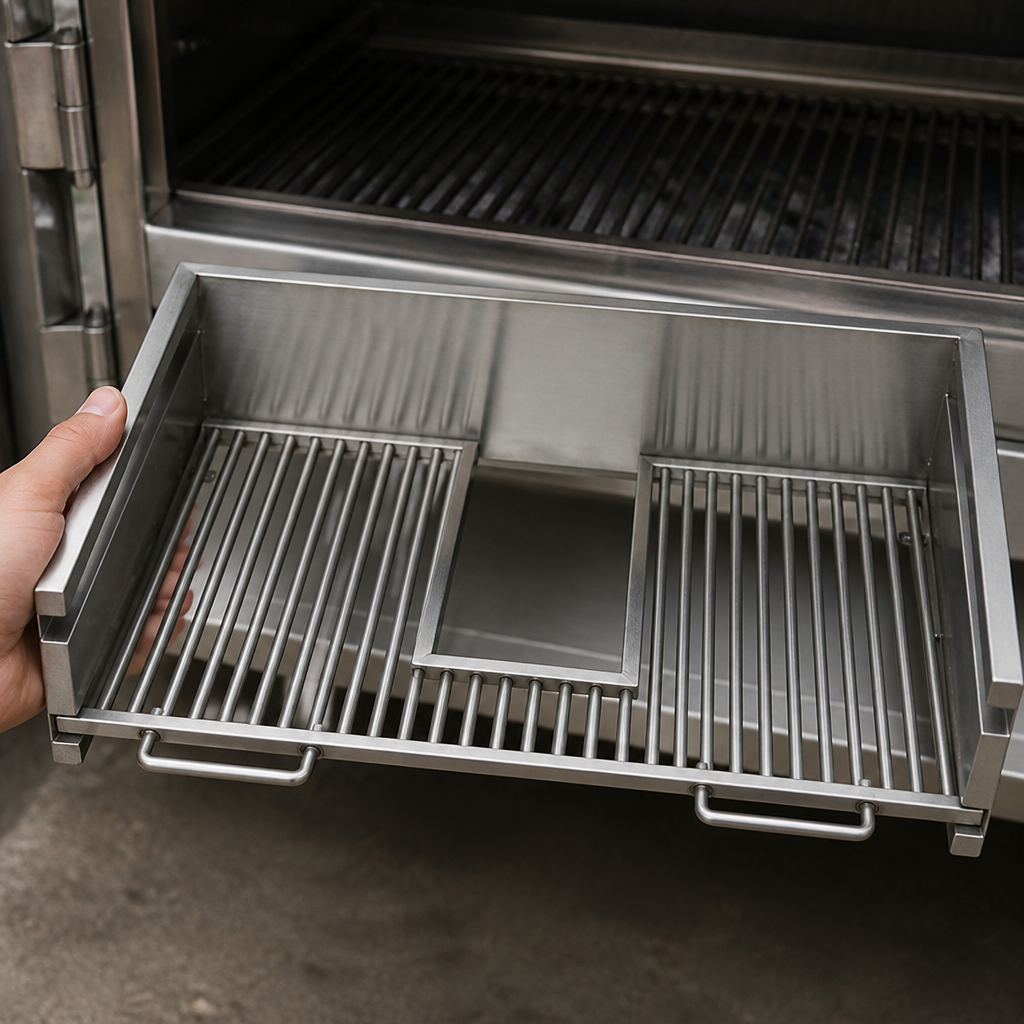 Commercial Charcoal Oven Tray Support 200x810mm