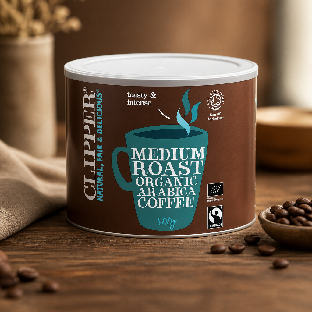 Organic Instant Arabica Coffee 500g Fairtrade Certified