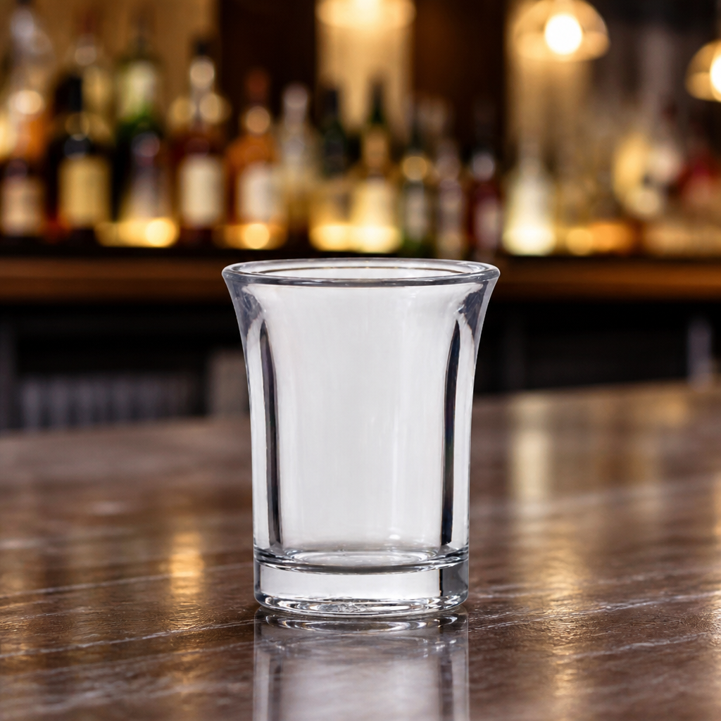 Commercial Polycarbonate Shot Glasses 25ml - 100 Pack