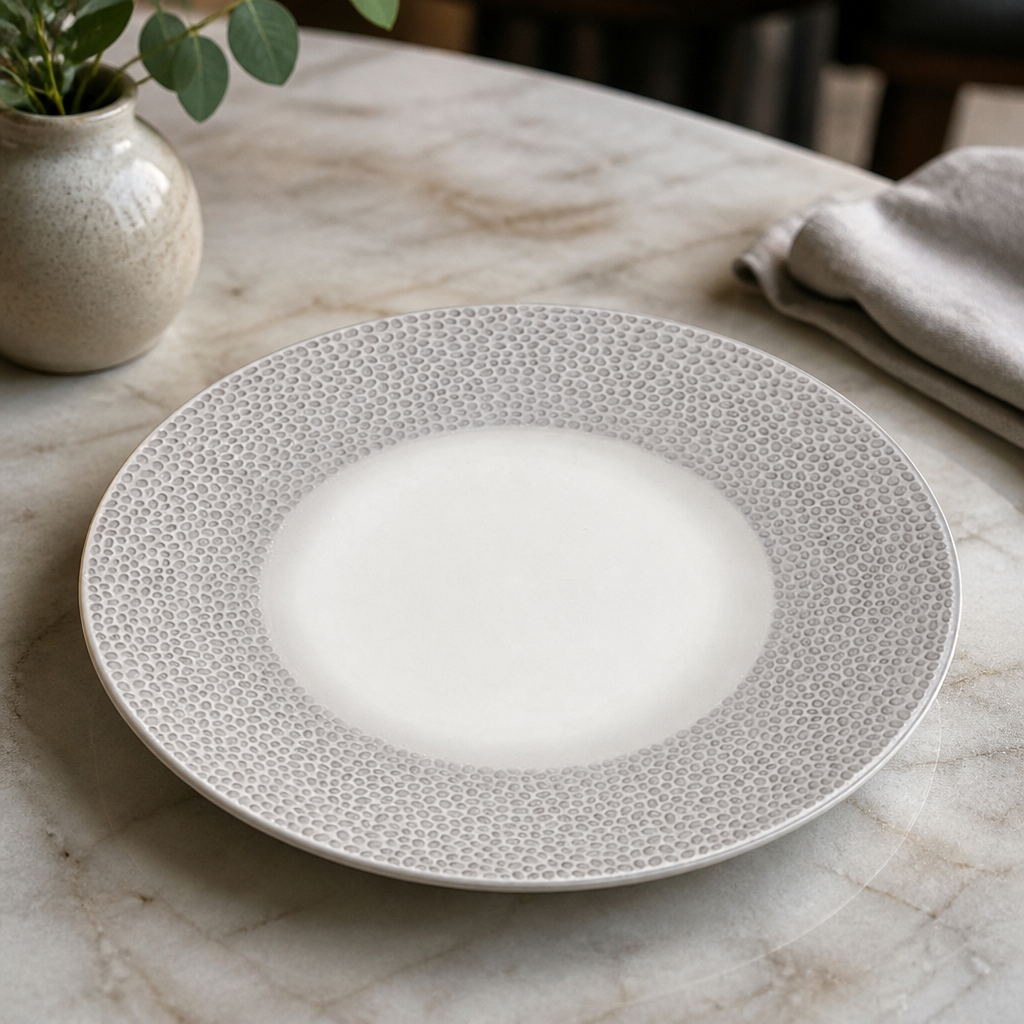 Commercial Deep Coupe Plates 281mm Shale Grey 12 Pack