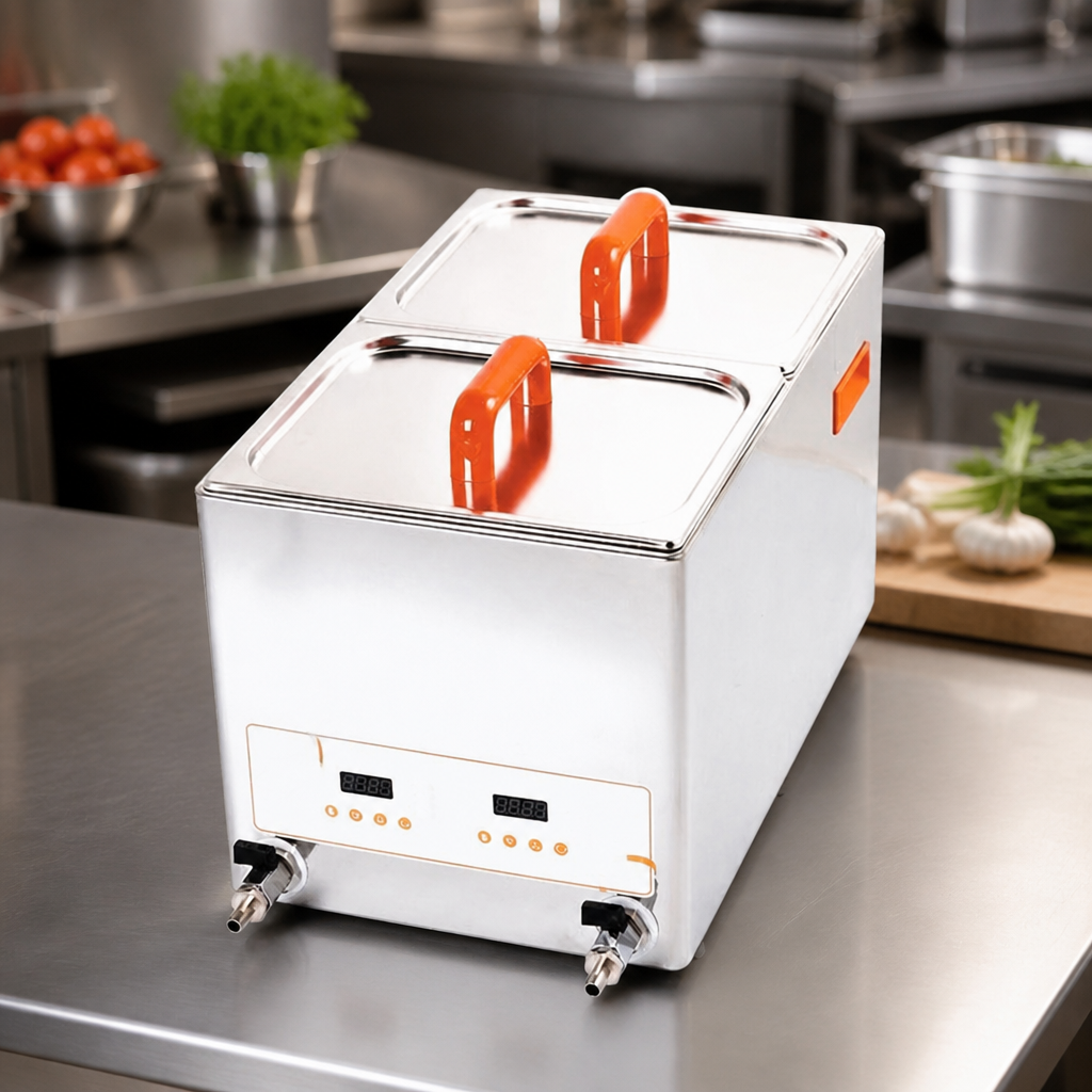 16Ltr Commercial Sous Vide Double Water Bath with Digital Control
