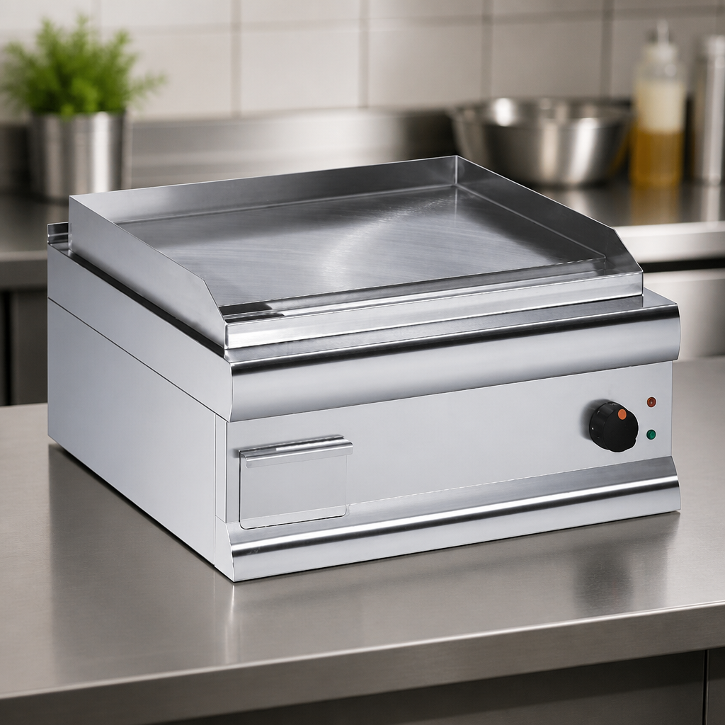 Commercial Electric Griddle 562 x 405mm Steel Plate 3kW