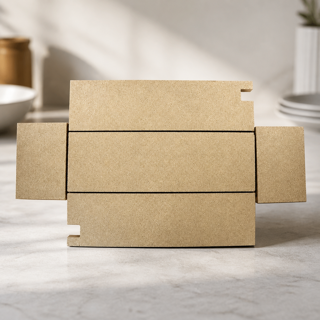 Commercial Konro Grill Replacement Tiles 30x764mm Beige