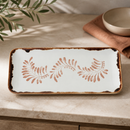 Commercial Terracotta Rectangular Plate 346 x 156mm 6 Pack