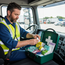 Premium Van and Truck Motokit in Large Compact Aura Box with Essential First Aid Supplies