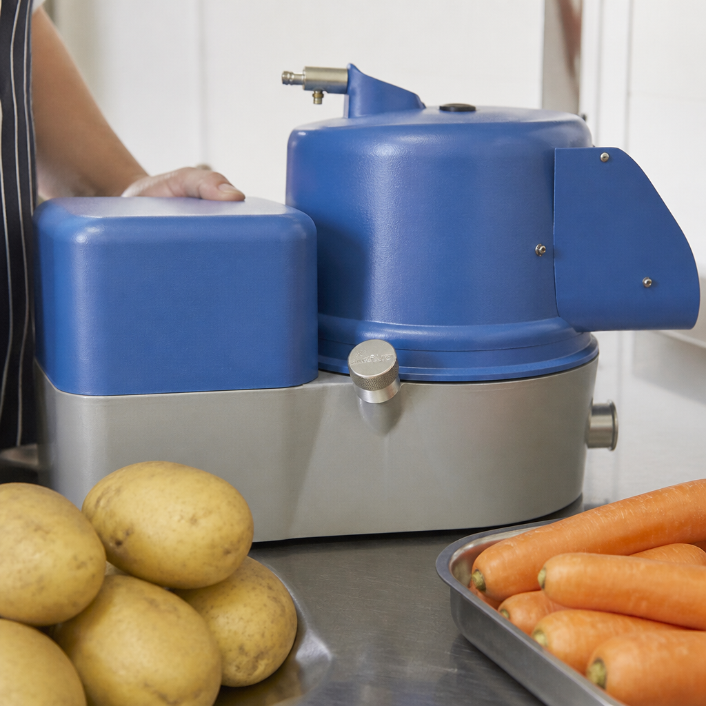 Commercial Potato Rumbler with 3.5kg capacity for kitchens