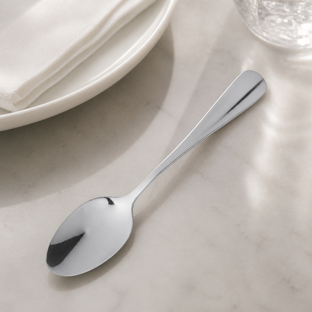 Commercial Stainless Steel Teaspoons 12 Pack 135mm Length