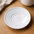 Commercial Coffee Saucers 118mm White China 12 Pack