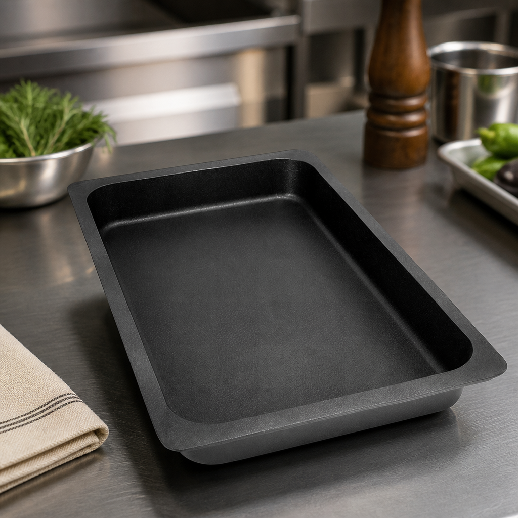 Commercial Charcoal Oven Pan 60mm for Grills