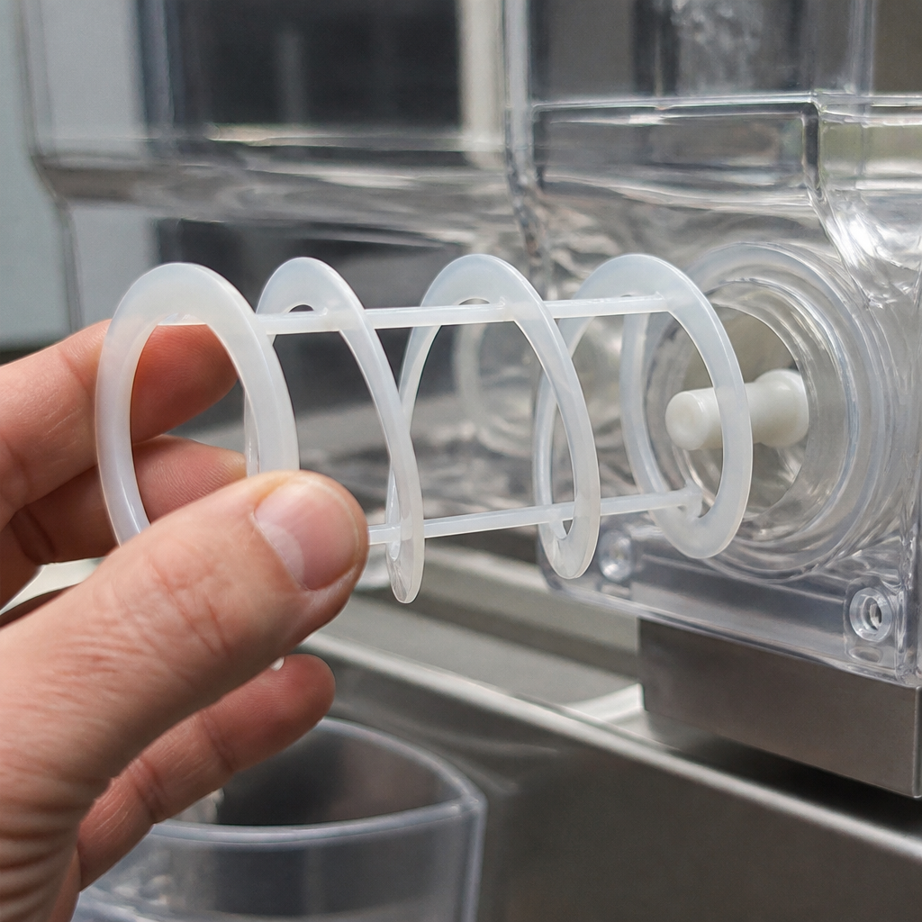 Commercial Drink Dispenser Auger Replacement Part 100mm Size