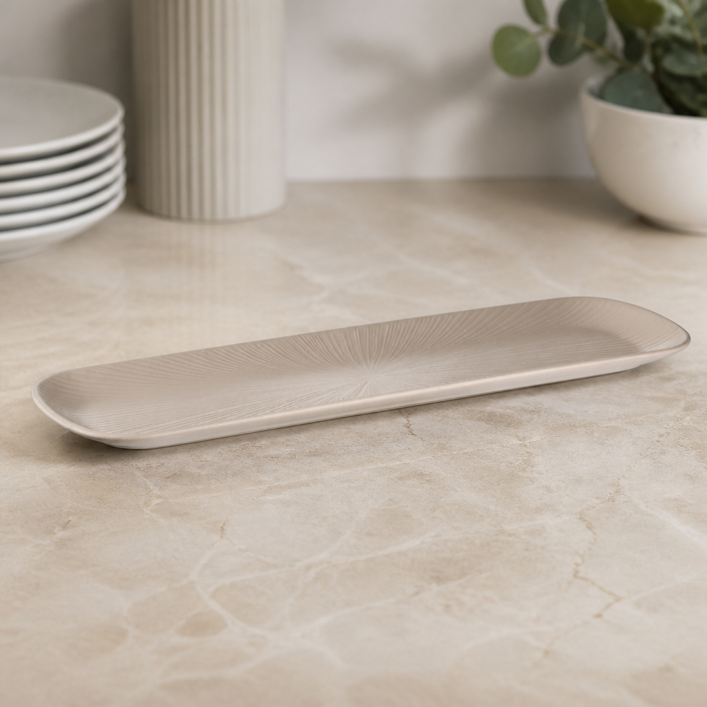 Commercial GN 2/4 Tray Sand 530x162mm for Food Presentation