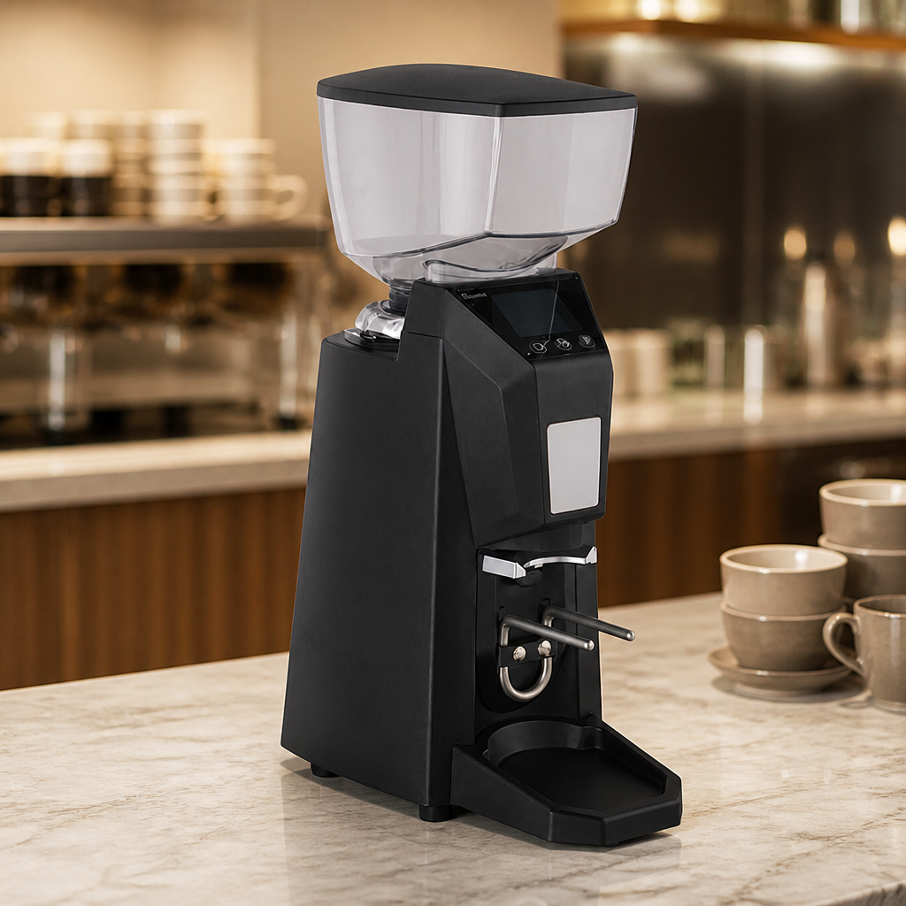 Commercial Coffee Grinder 25kg/hr Capacity with LCD Display
