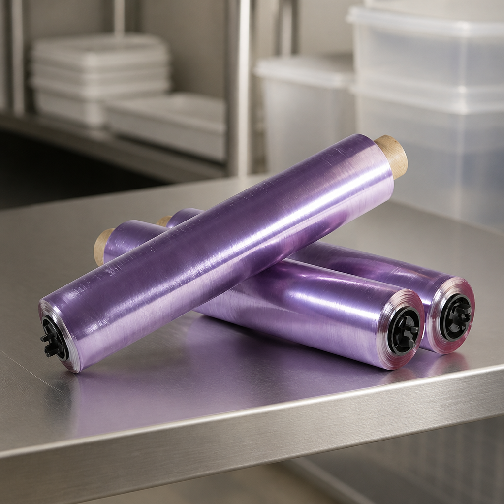Commercial Cling Film Roll 300mm x 300m for food preservation