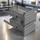 1/2GN Stainless Steel Commercial Counter Drawer Kit Set of 2