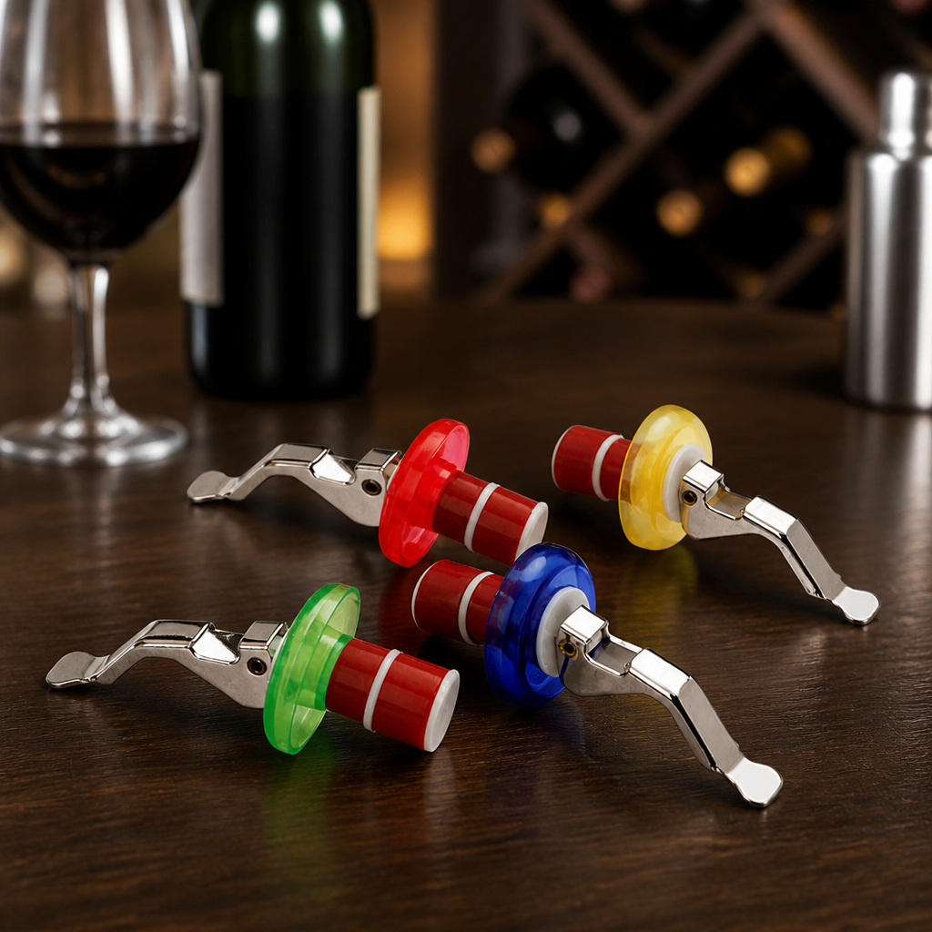 Commercial Wine Savers Bottle Stoppers 10 Pack Flexible Plastic