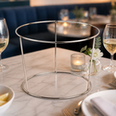 Commercial Seafood Platter Stand 250mm Stainless Steel