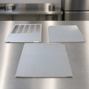 Commercial Ice Machine Top Air Discharge Kit for Limited Spaces