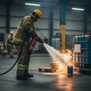Premium 4KG Dry Powder Fire Extinguisher with Marine Certification for Class A, B, and C Fires