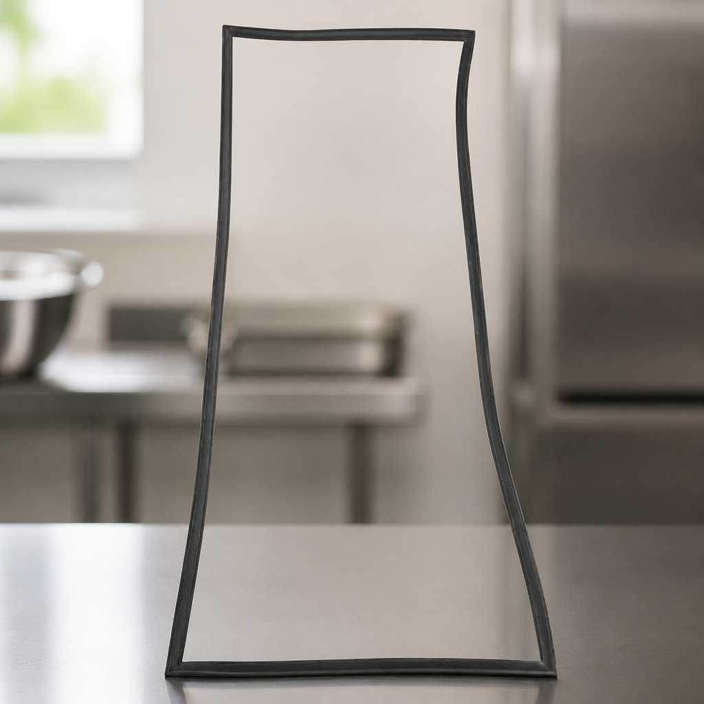 Door seal for upright display cooler