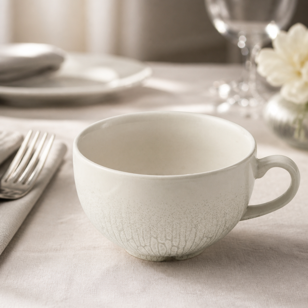 Delta Grey Commercial Cappuccino Cups 340ml 12oz