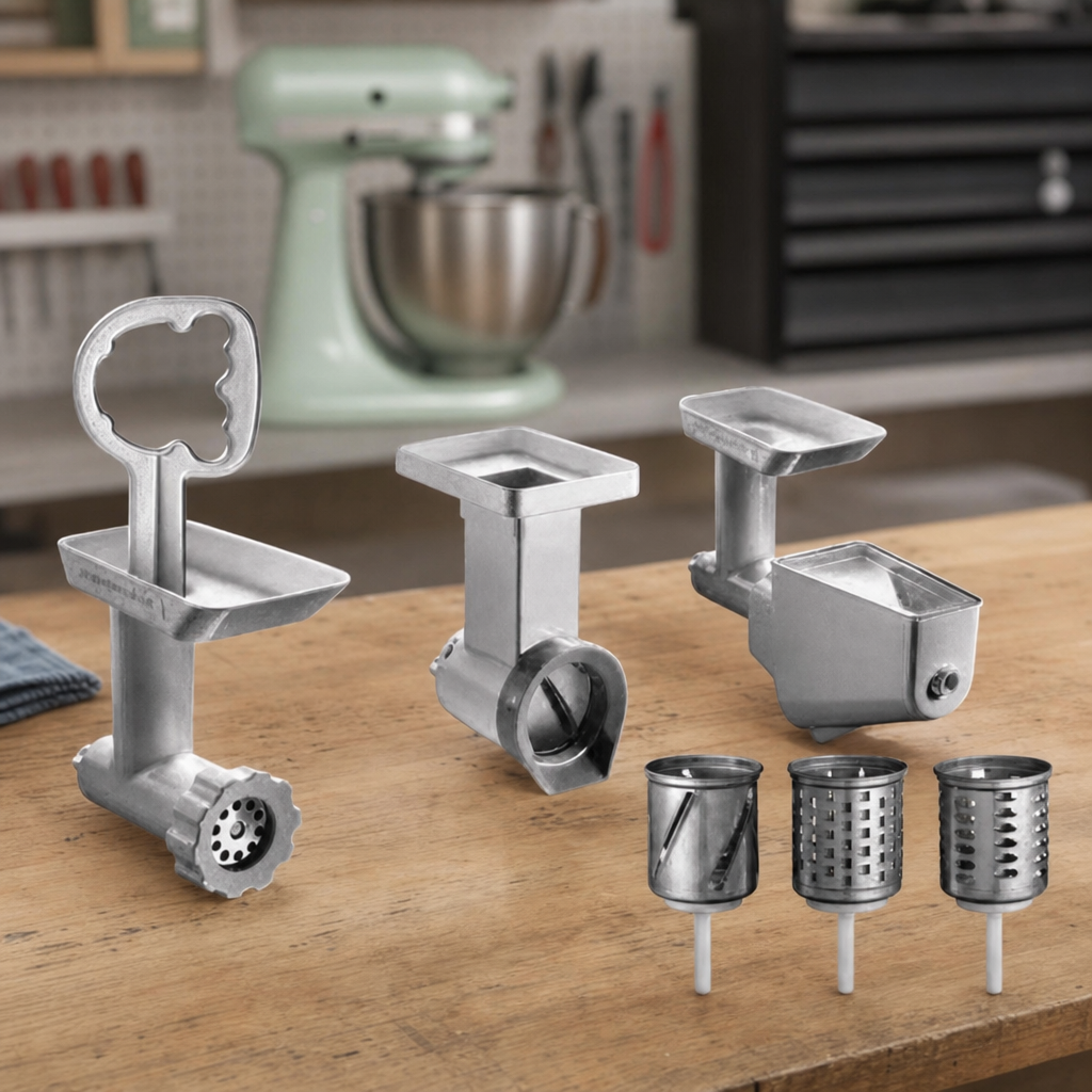 Commercial Food Processor Attachment Pack for Stand Mixers
