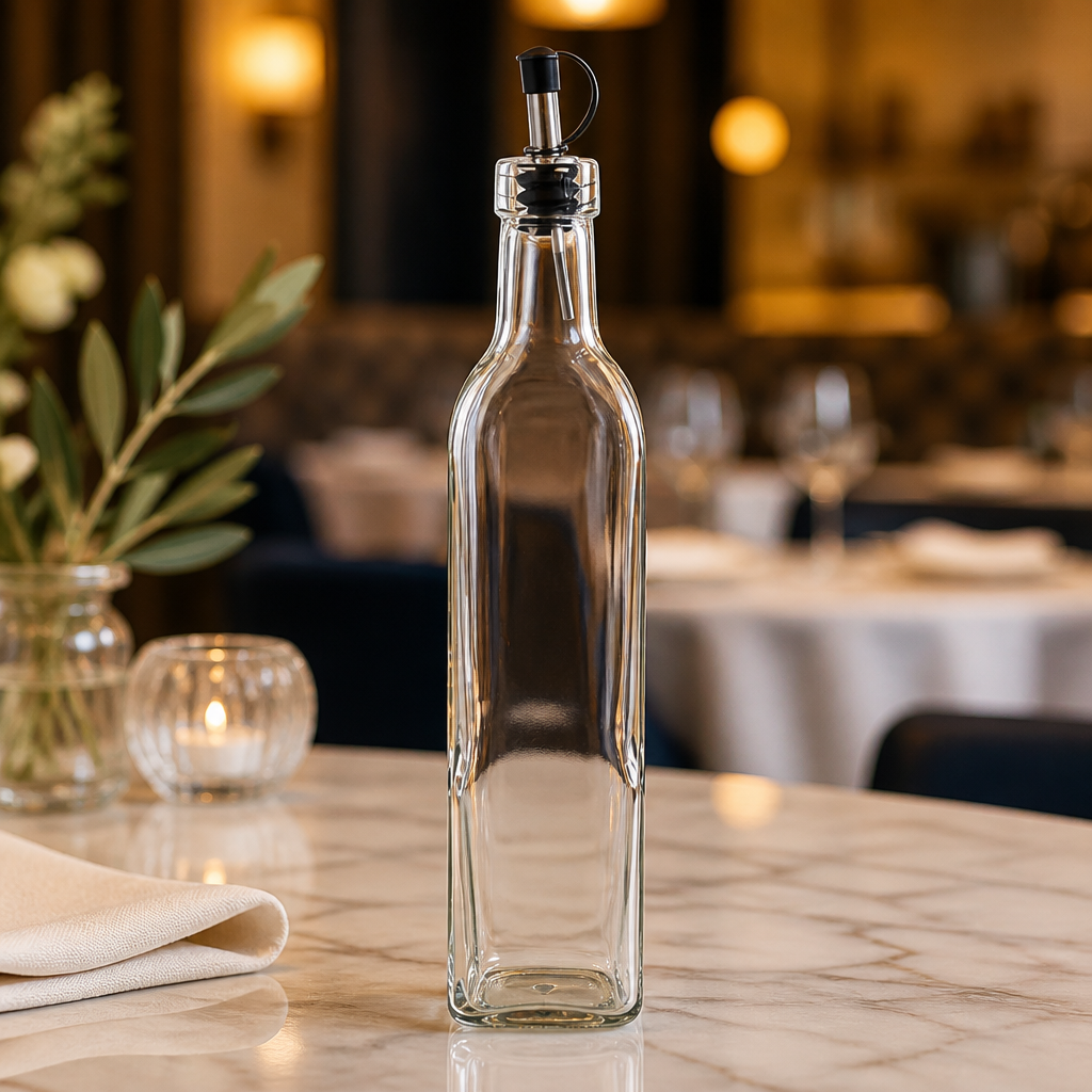 500ml Commercial Oil And Vinegar Bottle - 6 Pack Set