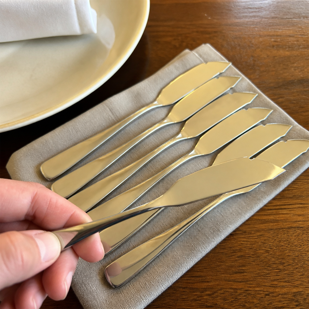 Commercial Fish Knives 12 Pack Stylish Catering Cutlery Set