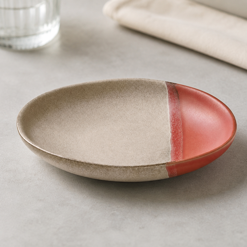 Commercial Spot On Coral Plates 150mm 6 Pack