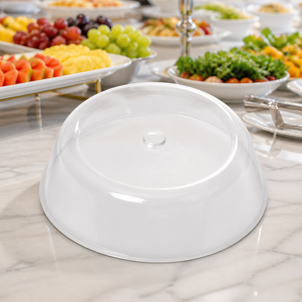 Clear polycarbonate plate cover cloche 60mm