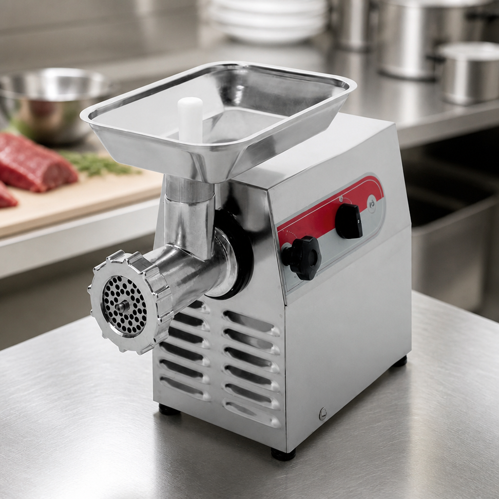 Commercial Meat Mincer 100kg/h Countertop Stainless Steel