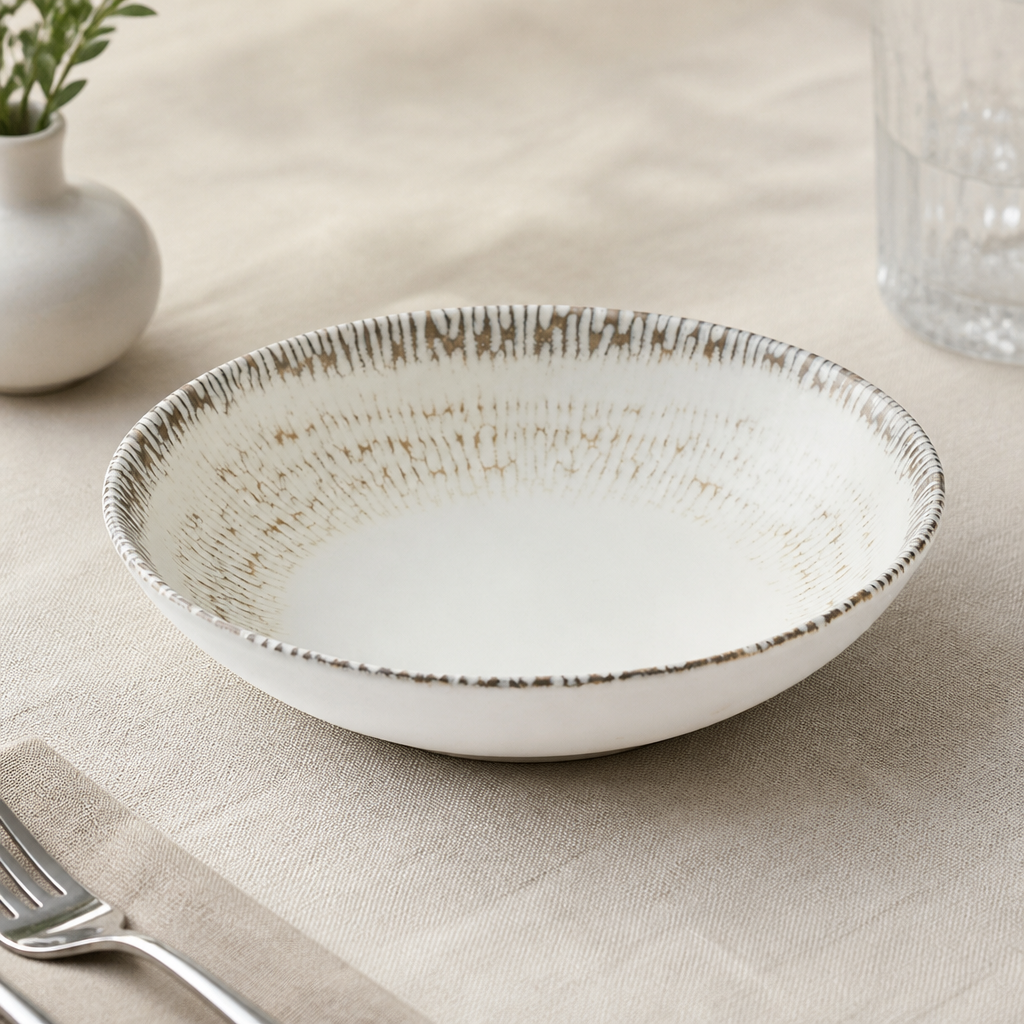 Commercial Coupe Bowls 182mm Taupe 12 Pack for Catering