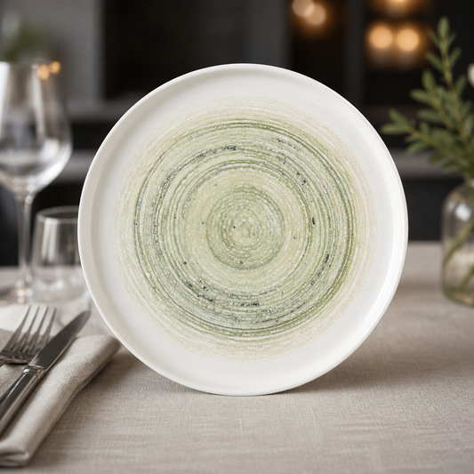 Commercial Walled Plates 255mm Dishwasher Safe 6 Pack