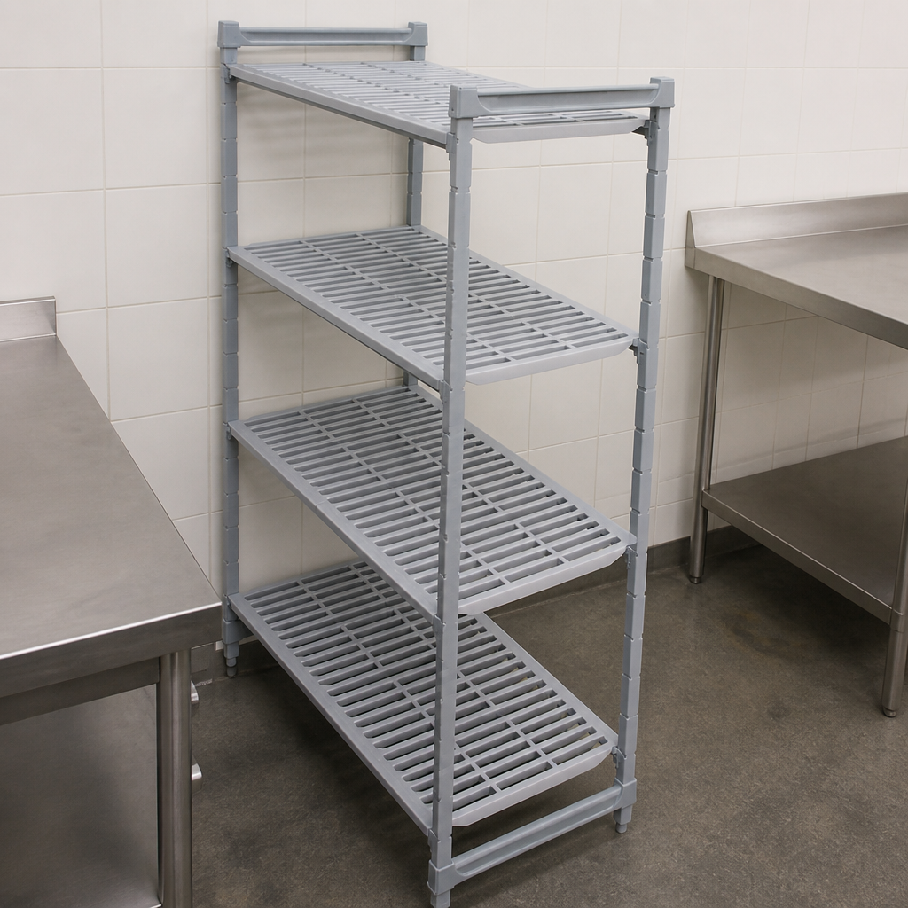 Commercial 4 Tier Modular Shelving Unit 1830 x 1070 x 460mm