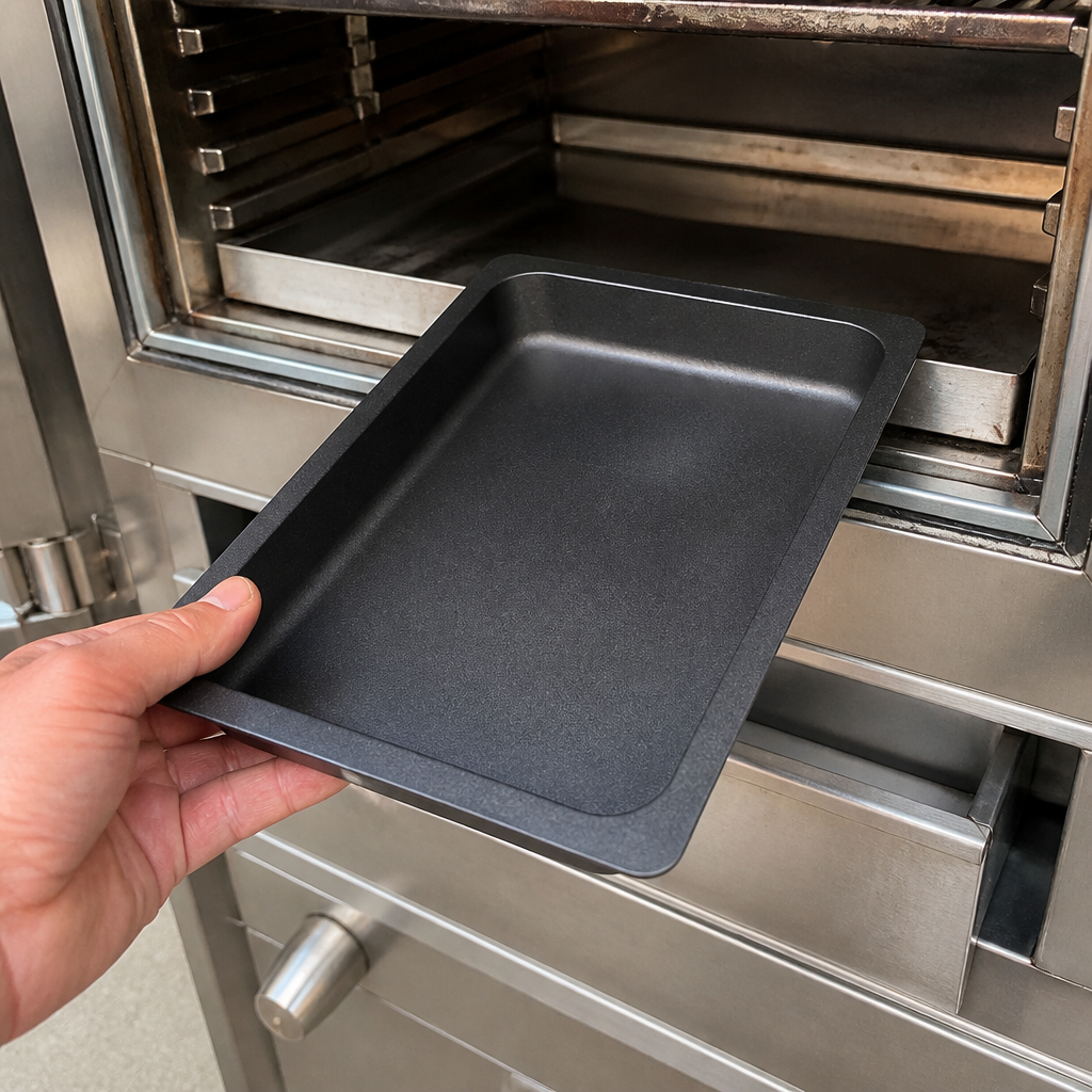 Commercial Charcoal Oven Pan 60mm for grills