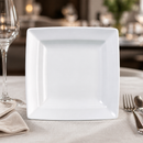 10" Square Pasta Bowl - Commercial Fine Dining Bowl - 6 Pack