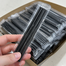 Compostable Paper Cocktail Straws 250 Pack Eco-Friendly Catering