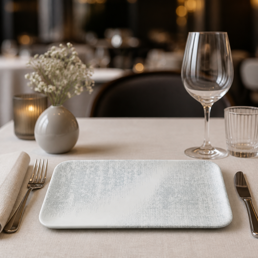 Commercial Jute Rectangular Plates 270x160mm 12 Pack