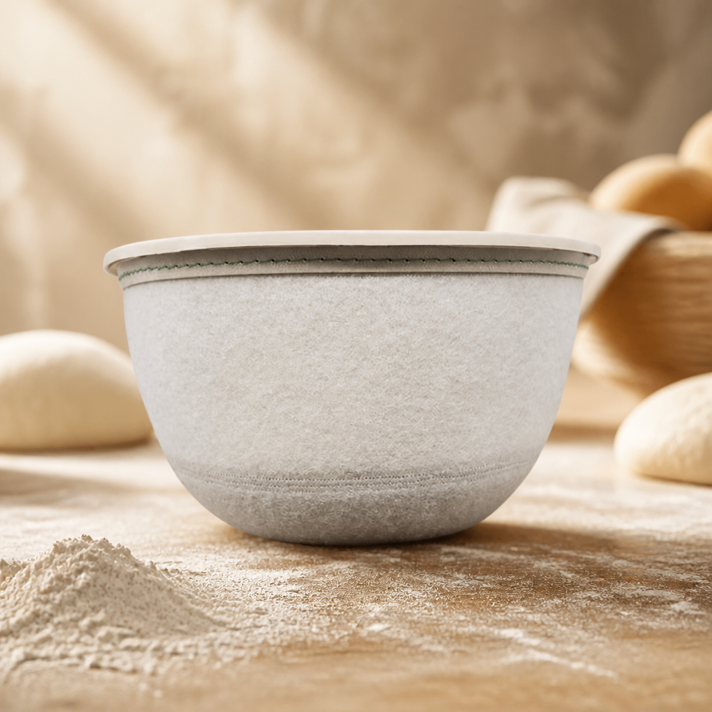 Virgin Wool Round Banneton 210mm for bread making