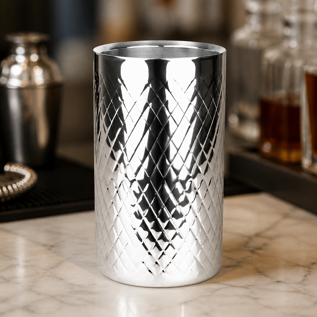 Double Wall Stainless Steel Wine Cooler for 750ml Bottles