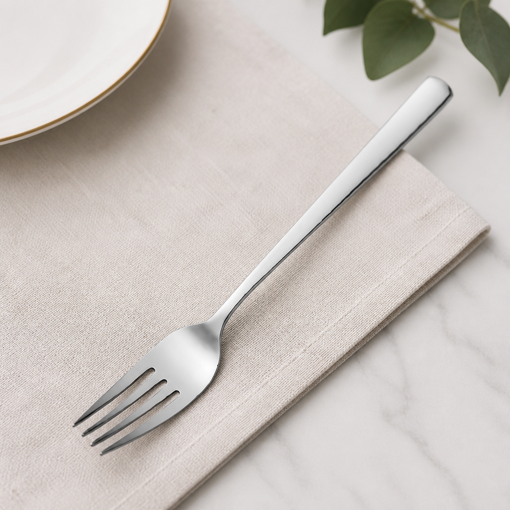 Phoenix style stainless steel table forks 12 pack