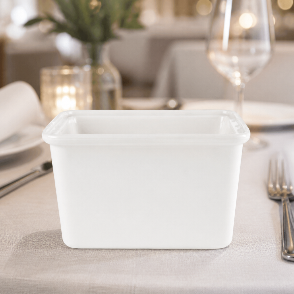 Commercial Counter Serve Rectangular Casserole Dishes 2Ltr 4 Pack