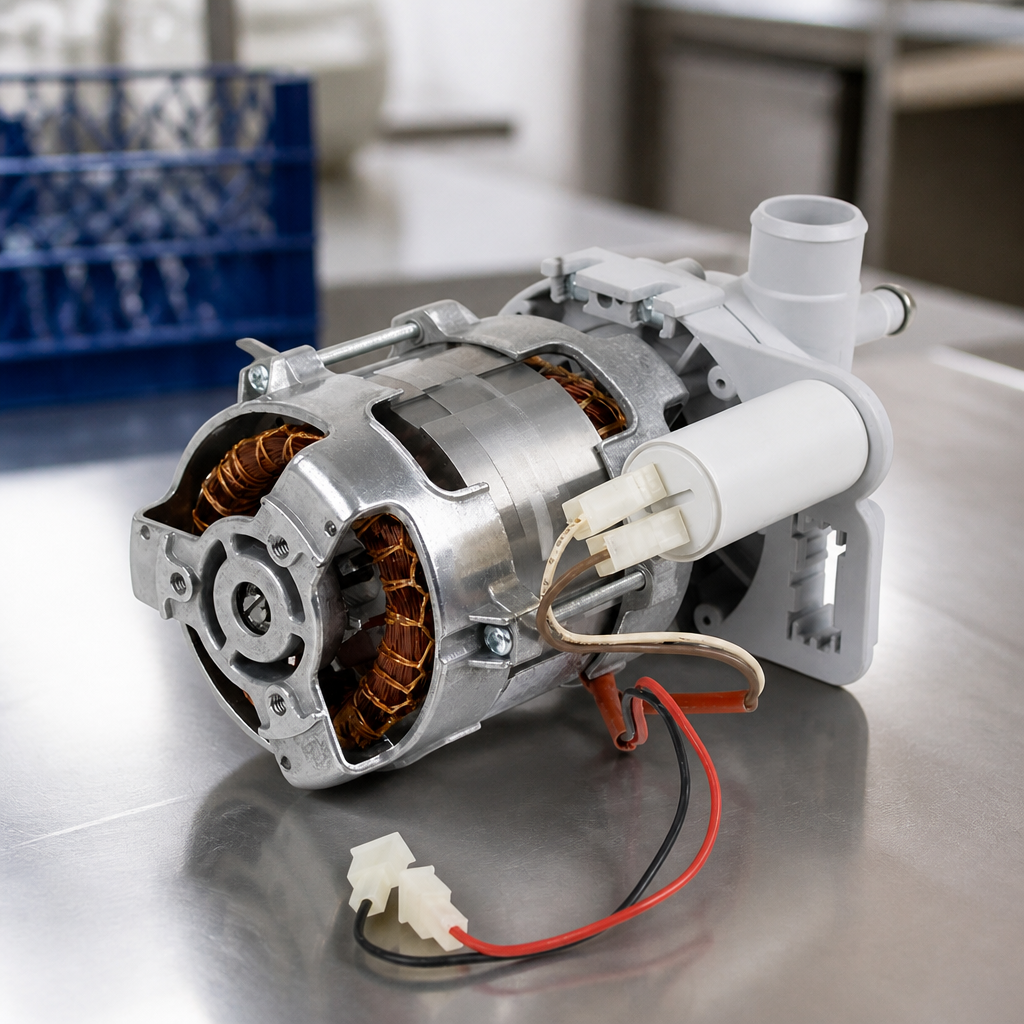Commercial Glasswasher Pump Replacement 2.85kg Capacity