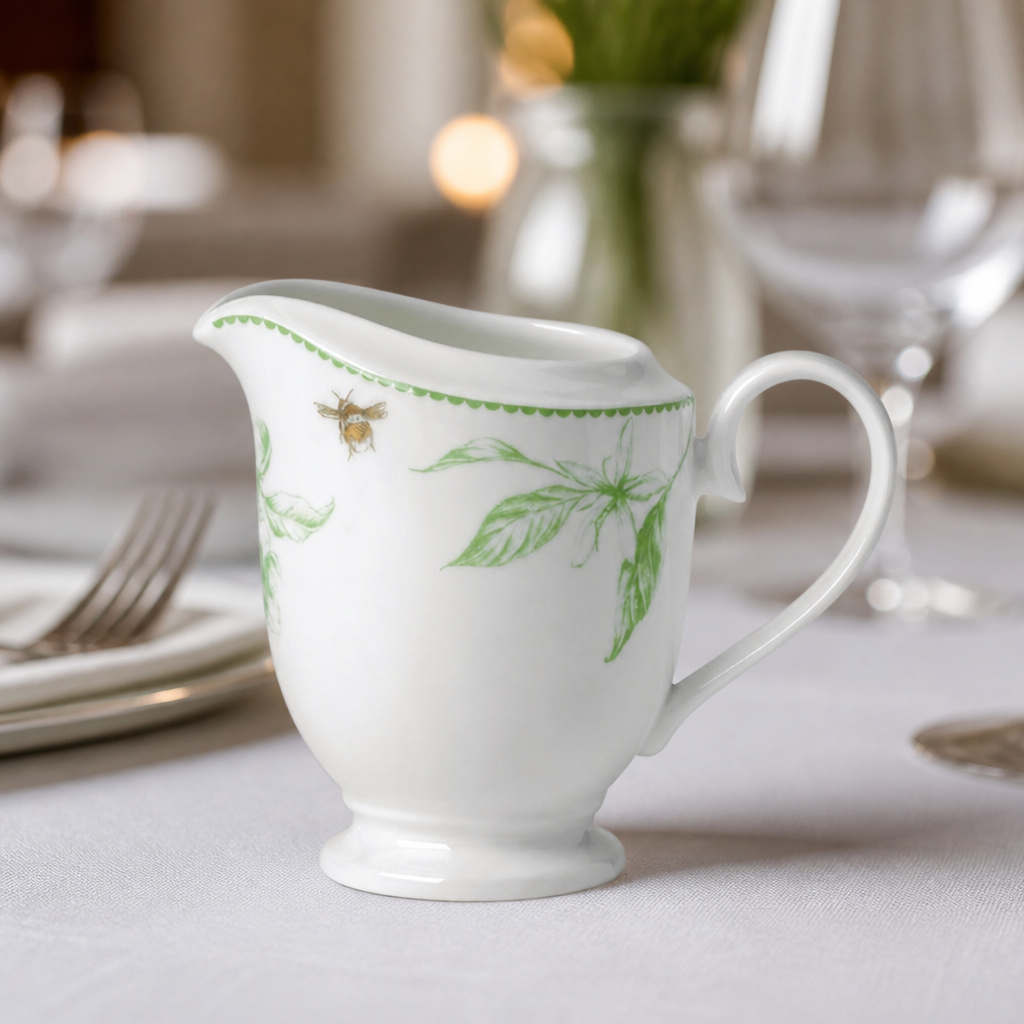 Set of 12 hand-painted Hive Milk Jugs 250ml