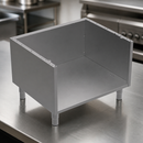 900mm Stainless Steel Stand with Adjustable Feet for Countertops